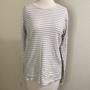 Norse Projects Long sleeve‎ cotton cream Stripe Shirt